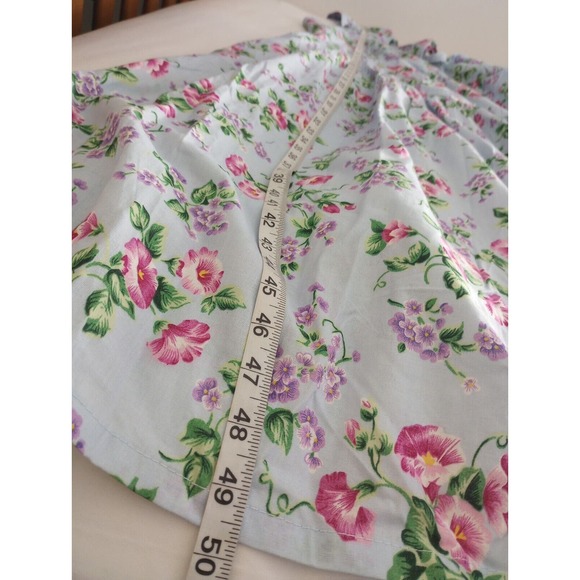 Chandni Dress Women XL 16/18 Floral Sweetheart Pastel Fit Flare Maxi Colorful - Picture 9 of 10